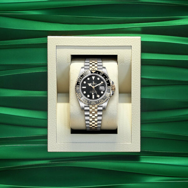 Rolex GMT-Master II, 40mm, Oystersteel and 18k Yellow Gold, Ref# 126713GRNR-0001 - Image 6