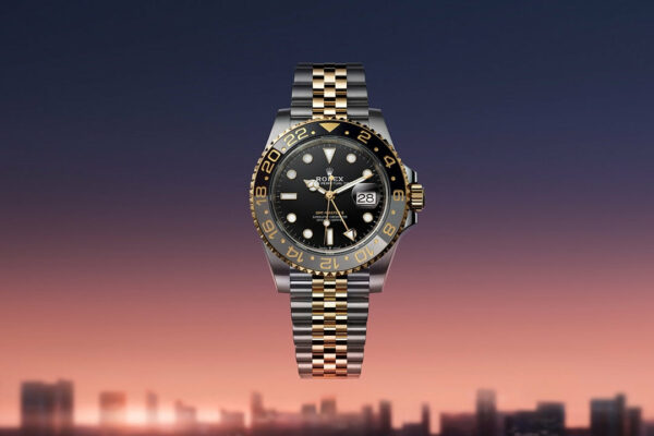 Rolex GMT-Master II, 40mm, Oystersteel and 18k Yellow Gold, Ref# 126713GRNR-0001 - Image 4