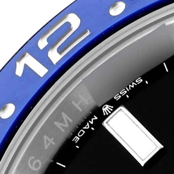 Rolex GMT Master II Batgirl Black Blue Bezel Steel Mens Watch 126710 Box Card - Image 6