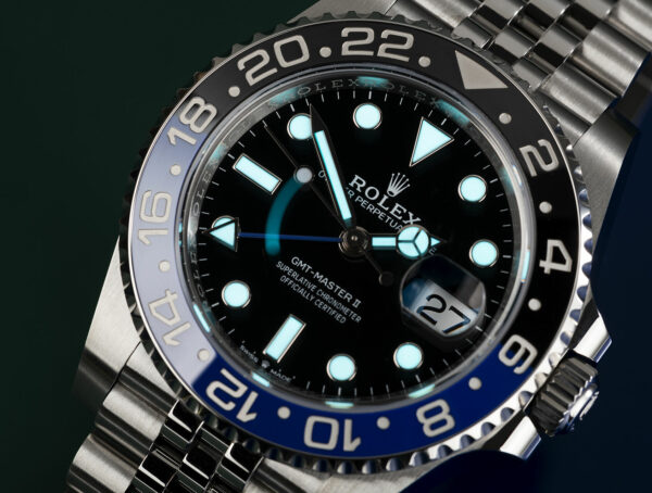 Rolex GMT-Master II Batman Jubilee Men's Watch 126710BLNR-0002 - Image 3