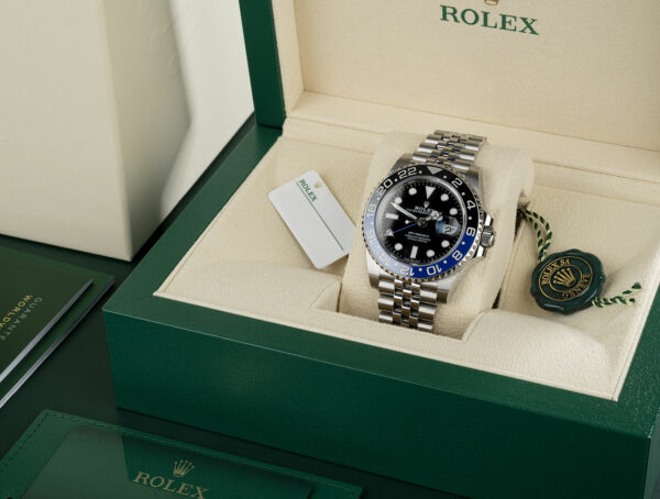 Rolex GMT-Master II Batman Jubilee Men's Watch 126710BLNR-0002 - Image 9