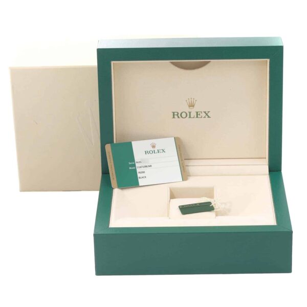Rolex GMT Master II Black Blue Batman Bezel Steel Mens Watch 116710 Box Card - Image 13