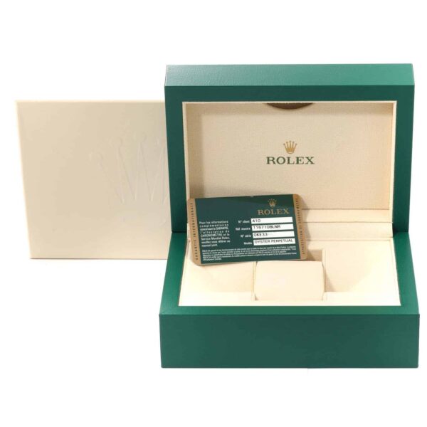 Rolex GMT Master II Black Blue Batman Bezel Steel Mens Watch 116710 Box Card - Image 5