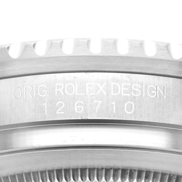 Rolex GMT Master II Black Blue Batman Bezel Steel Mens Watch 126710 Box Card - Image 10