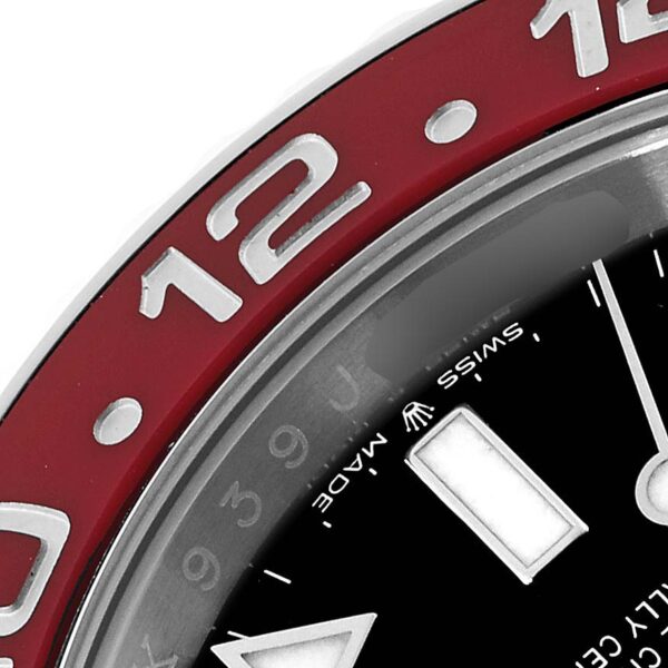 Rolex GMT Master II Blue Red Pepsi Bezel Steel Mens Watch 126710 - Image 6