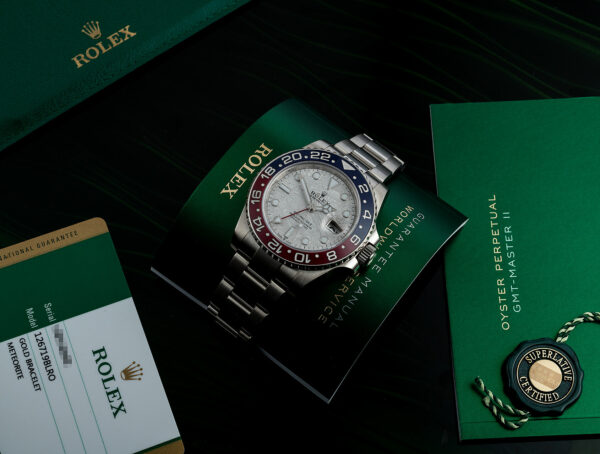Rolex GMT-MASTER II Oyster, 40 mm, white gold M126719BLRO-0002 - Image 11