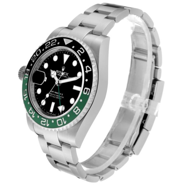 Rolex GMT Master II Sprite Bezel Steel Mens Watch 126720 Box Card - Image 3