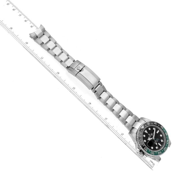Rolex GMT Master II Sprite Bezel Steel Mens Watch 126720 Box Card - Image 10