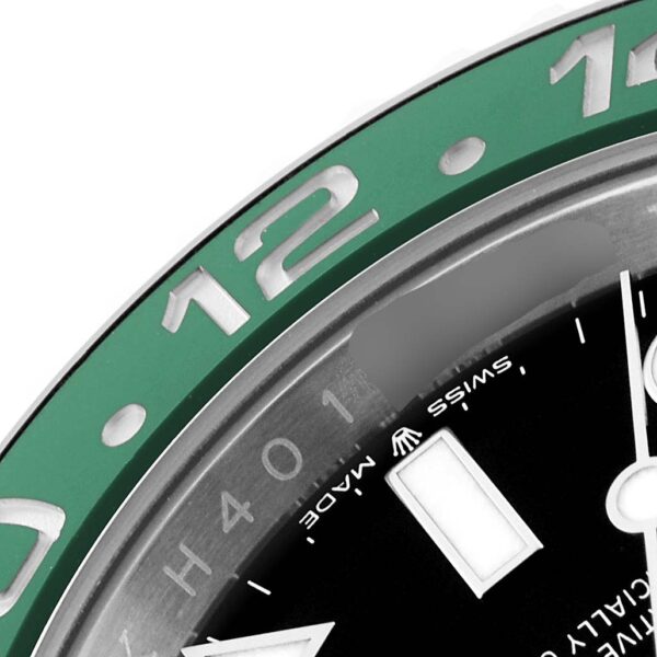 Rolex GMT Master II Sprite Bezel Steel Mens Watch 126720 Box Card - Image 6