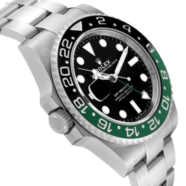 Rolex GMT Master II Sprite Bezel Steel Mens Watch 126720 Box Card - Image 5
