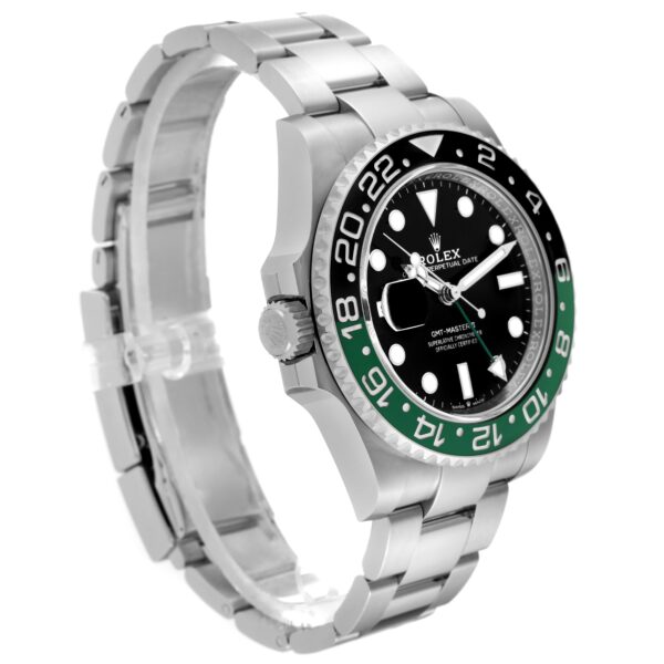 Rolex GMT Master II Sprite Bezel Steel Mens Watch 126720 Box Card - Image 4
