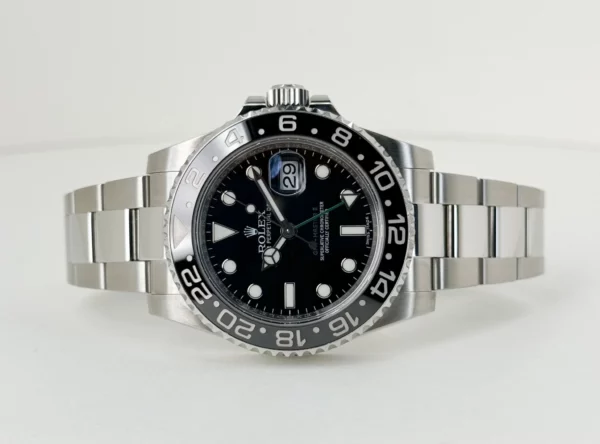 rolex gmt master ii stainless steel black dial ceramic bezel oyster bracelet 116710ln ltgm006 4753 uwvrp.webp