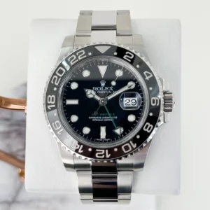 rolex gmt master ii stainless steel black dial ceramic bezel oyster bracelet 116710ln ltgm006 5114 t4yav.webp