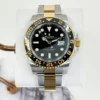 rolex gmt master ii yellow goldsteel black dial ceramic bezel oyster bracelet 116713ln ltgm014 8633 zk2uo.webp