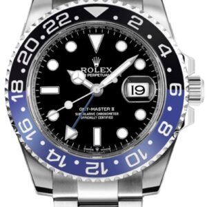 Rolex GMT Master ll Batman Oyster Bracelet Men's Watch M126710BLNR-0003