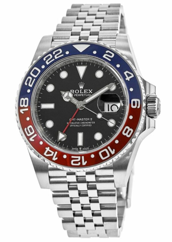 Rolex GMT Master ll Pepsi Bezel Jubilee Bracelet  Men's Watch M126710BLRO-0001