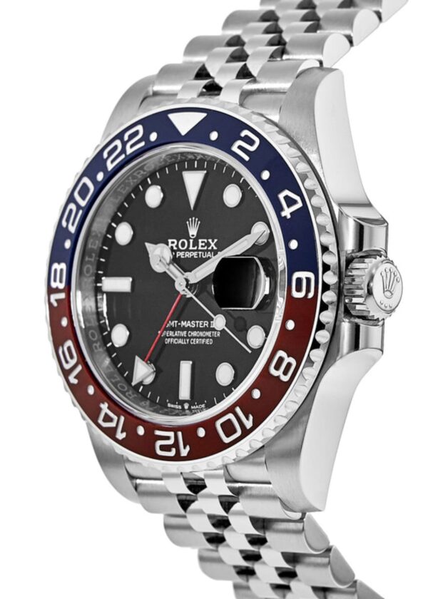 Rolex GMT Master ll Pepsi Bezel Jubilee Bracelet  Men's Watch M126710BLRO-0001 - Image 2