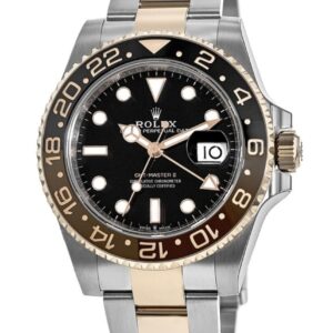 Rolex GMT Master ll Root Beer Rose Gold & Steel  Men's Watch M126711CHNR-0002