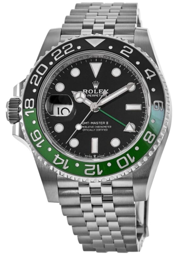Rolex GMT Master ll Sprite Lefty Jubilee Bracelet Men's Watch M126720VTNR-0002