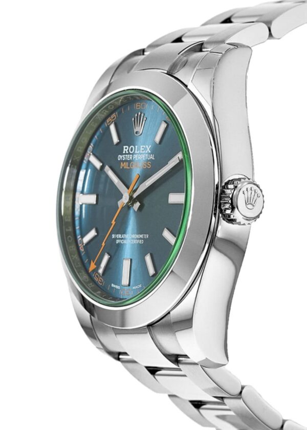 Rolex Milgauss Automatic Blue Dial Steel  Men's Watch M116400GV-0002 - Image 3