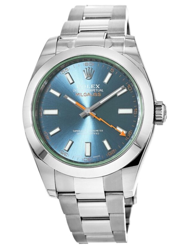 Rolex Milgauss Automatic Blue Dial Steel  Men's Watch M116400GV-0002