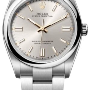 Rolex Oyster Perpetual 36 Automatic Silver Dial Steel Women's Watch M126000-0001