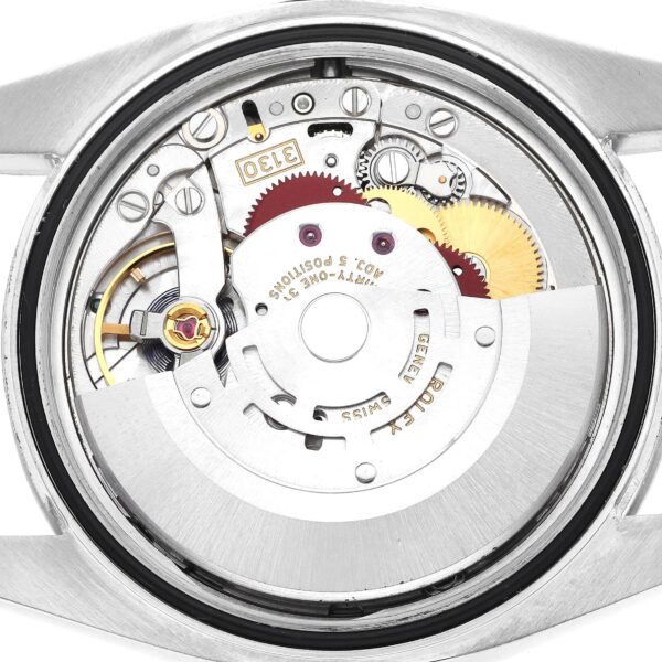 Rolex Oyster Perpetual 36 Grey Dial Steel Mens Watch 116000 Box Card - Image 8