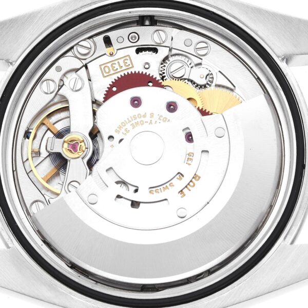 Rolex Oyster Perpetual 36 Silver Dial Steel Mens Watch 116000 - Image 8