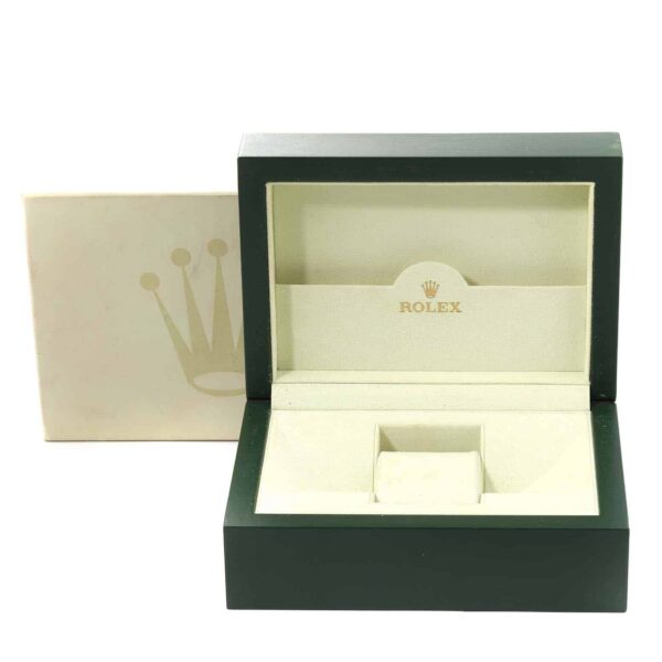 Rolex Oyster Perpetual 36mm Blue Dial Steel Mens Watch 116000 - Image 12