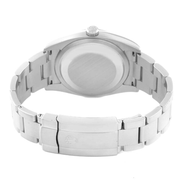 Rolex Oyster Perpetual 36mm Blue Dial Steel Mens Watch 116000 - Image 10