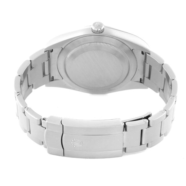 Rolex Oyster Perpetual 39 Rhodium Dial Steel Mens Watch 114300 - Image 9