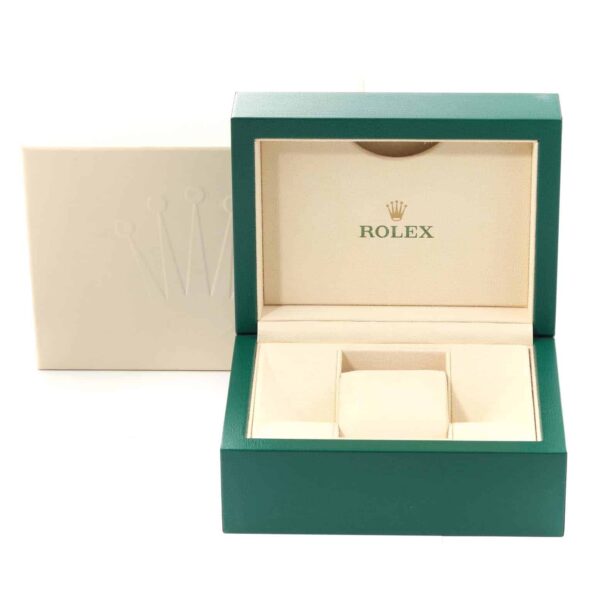 Rolex Oyster Perpetual 39mm Blue Dial Steel Mens Watch 114300 - Image 11