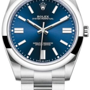 Rolex Oyster Perpetual 41 Blue Dial Steel Men's Watch M124300-0003
