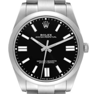 rolex oyster perpetual 41mm black dial steel mens watch 124300 box card 5339 fkeap.jpg