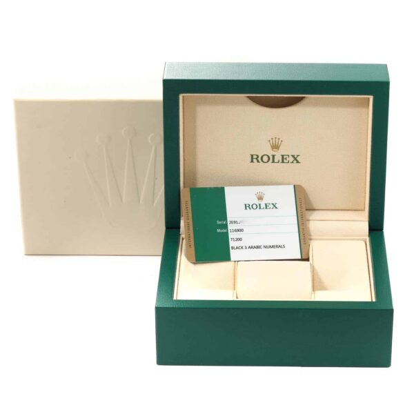 rolex oyster perpetual air king green hand steel mens watch 116900 box card 1697 ubdsm.jpg