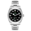 rolex oyster perpetual air king green hand steel mens watch 116900 box card 3041 ektul.jpg