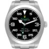rolex oyster perpetual air king green hand steel mens watch 116900 box card 3238 wz3xq.jpg