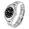 rolex oyster perpetual air king green hand steel mens watch 116900 box card 6213 atull.jpg