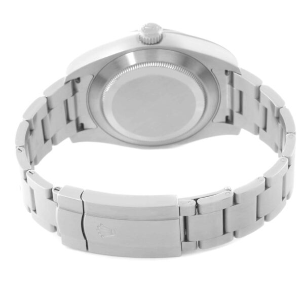 Rolex Oyster Perpetual Air King Green Hand Steel Mens Watch 116900 Box Card - Image 9