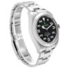 rolex oyster perpetual air king green hand steel mens watch 116900 box card 8472 6bgoo.jpg
