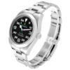 rolex oyster perpetual air king green hand steel mens watch 116900 card 5060 fxnla.jpg