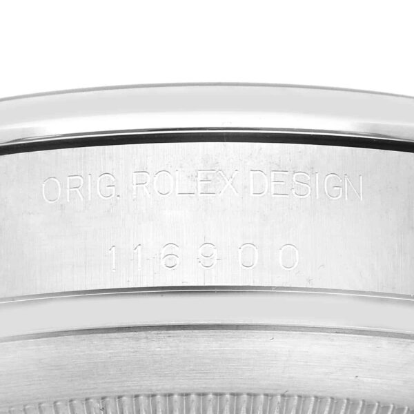 rolex oyster perpetual air king green hand steel mens watch 116900 card 6888 xhjeh.jpg