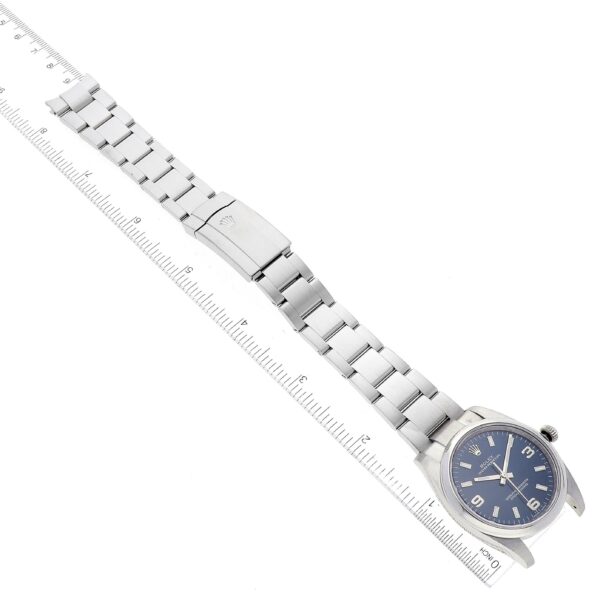 rolex oyster perpetual blue dial smooth bezel steel mens watch 114200 3248 weezl.jpg