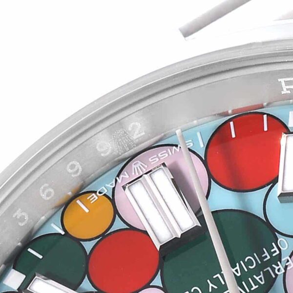 Rolex Oyster Perpetual Celebration Dial Steel Mens Watch 126000 Unworn - Image 6