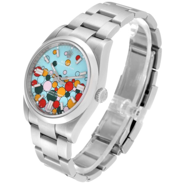 Rolex Oyster Perpetual Celebration Dial Steel Mens Watch 126000 Unworn - Image 4