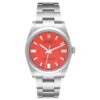 rolex oyster perpetual coral red dial steel mens watch 126000 box card 4051 qsdxs.jpg