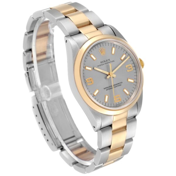 rolex oyster perpetual steel yellow gold slate dial mens watch 14203 3779 dtnev.jpg