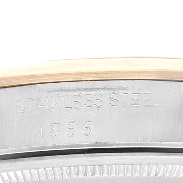 rolex oyster perpetual steel yellow gold slate dial mens watch 14203 7069 fbntv.jpg