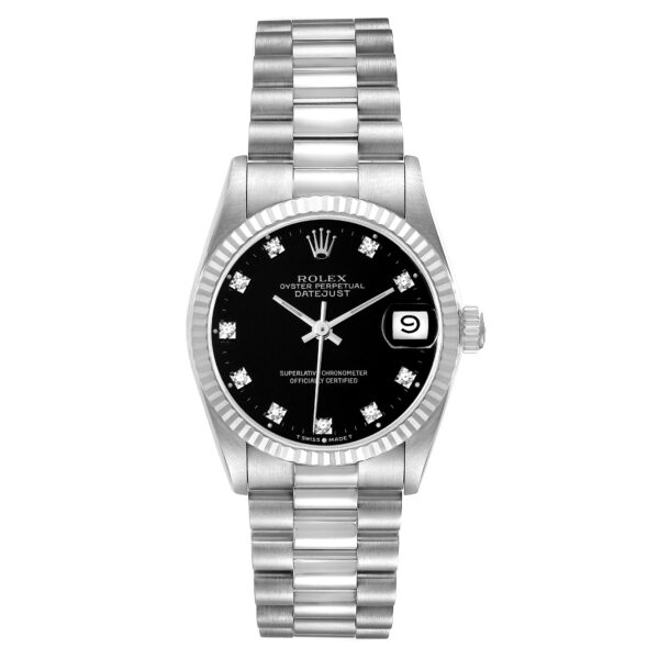 rolex president datejust midsize white gold diamond ladies watch 68279 8671 dqjl6.jpg