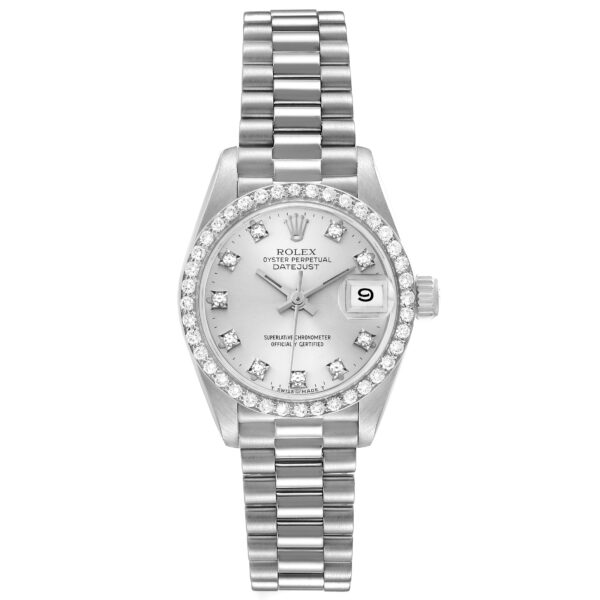 rolex president datejust white gold silver diamond dial ladies watch 69139 8592 digna.jpg